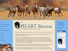 Tablet Screenshot of heartretreat.ca